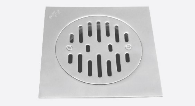 2PC Screw Grating Floor Drain